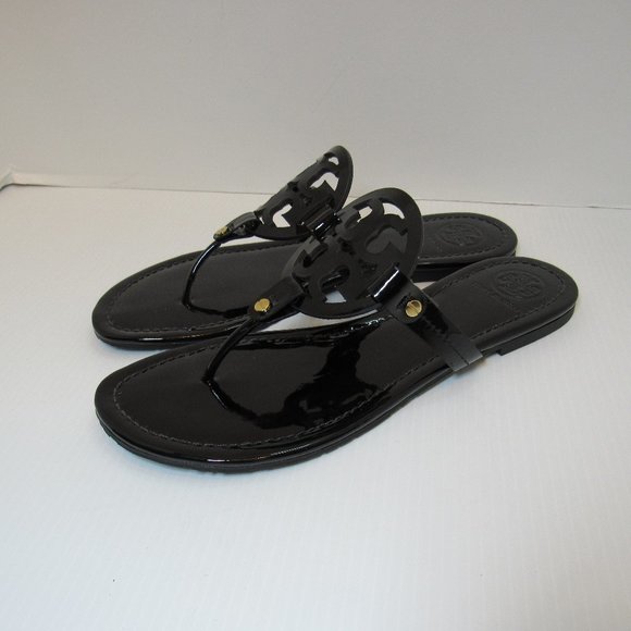 Tory Burch Shoes - Tory Burch Miller Thong Sandals Black